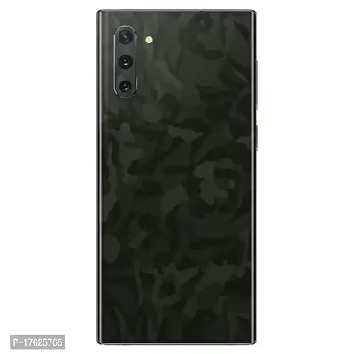 Shopymart Dark Green Camo Series Mobile Skin Compatible with Samsung Galaxy Note 10, Vinyl Sticker not Cover [Back, Camera and Side]