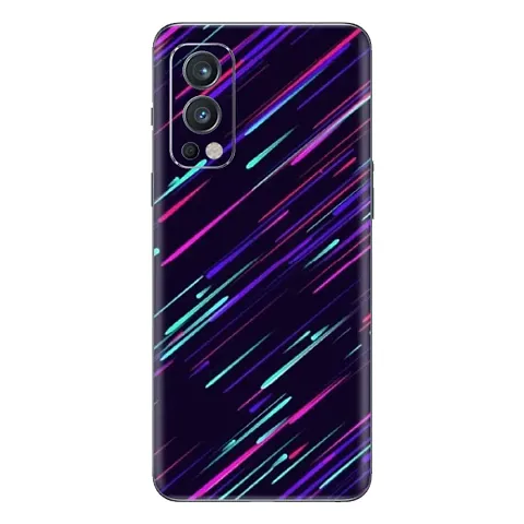 Shopymart Printed Mobile Sticker Compatible with OnePlus Nord [Back, Camera and Sides]