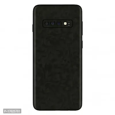 Shopymart Dark Green Camo Series Mobile Skin Compatible with Samsung Galaxy S10 Plus, Vinyl Sticker not Cover [Back, Camera and Side]