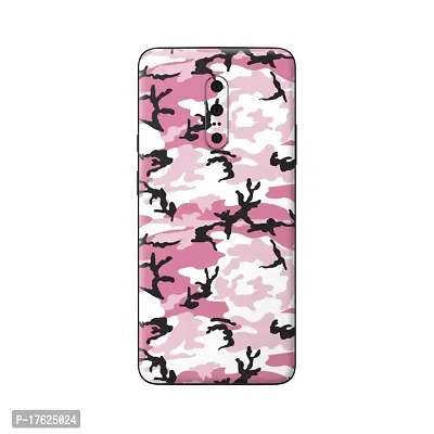 Shopymart Pink Camo Series Mobile Skin Sticker for OnePlus 7 Pro, [Back, Camera and Side]-thumb0