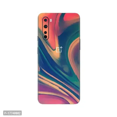 Shopymart Retina Printed Mobile Skin Sticker Compatible with OnePlus Nord, Multicolour [Back, Camera and Sides] - Design 007
