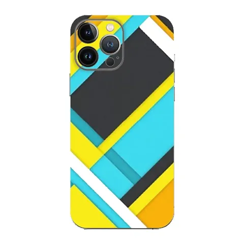 Shopymart Printed Skin Mobile Sticker for iPhone 12 Pro, [Back, Camera and Side] Design 039