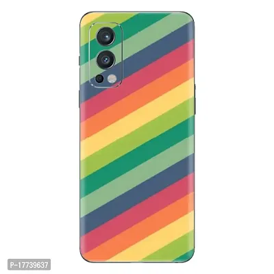 Shopymart Printed Mobile Sticker Compatible with OnePlus Nord [Back, Camera and Sides] (Design-054, OnePlus Nord 2)-thumb0