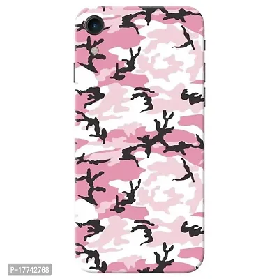 Shopymart Pink Camo Series Mobile Skin Compatible with iPhone XR, Vinyl Sticker not Cover [Back, Camera and Side]