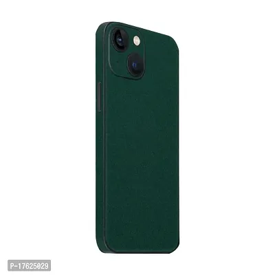 Shopymart Green Color Series Mobile Skin Compatible with iPhone 13, Vinyl Sticker Decal not Cover [Back, Camera and Side]