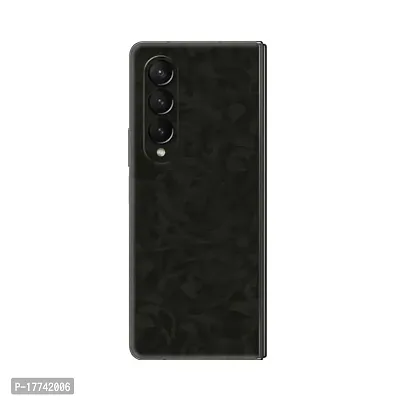 Shopymart Mobile Skin Sticker (Not Cover) Compatible with Samsung Galaxy Z Fold 4 [Back and Camera] - Dark Green Camo