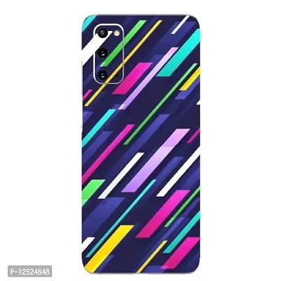 Shopymart Printed Mobile Sticker Compatible with Samsung Galaxy S20 [Back, Camera and Sides] (Design-056, Samsung Galaxy S20 Ultra)-thumb0