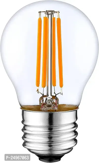 Trust Ware Blub 4-Watts G45 Base 75MM LONG Edison Style Antique LED Filament Light Bulb | Dimmable | For Home, Cafe, Office | Gold Yellow-3000K (Pack of 1)-thumb0