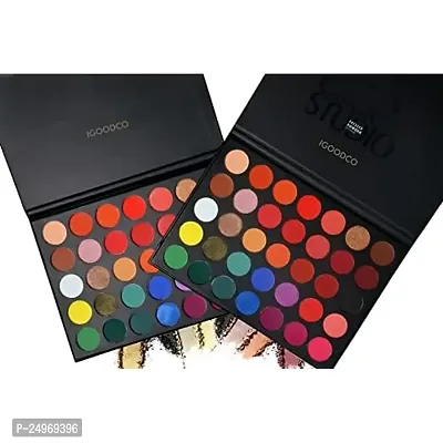 Eyeshadow Palette 35 Colors Mattes  Shimmers High Pigmented Color Palette 35 g (Multicolor)-thumb4