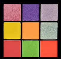 IGOODCO Secret 9 Pigmented colors Eyeshadow Palette with 2 Color Highlighter + 2 Blush |Long wearing and Easily Blendable Eye  Face makeup Palette | Matte, Shimmers and Metallic | (Shade - 02)-thumb3