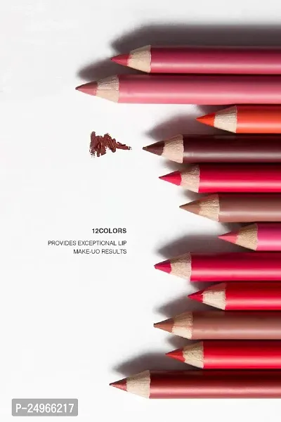 Me Now Super Matte Lip Liner Pencil (Set of 12) - P102-thumb3