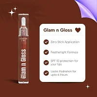 London Girl Glam n Gloss Lip Gloss Plump-Up Lightweight Lip Gloss With High Shine Glossy Finish For Fuller And Plump Lips - 05 (Love Alert)-thumb2