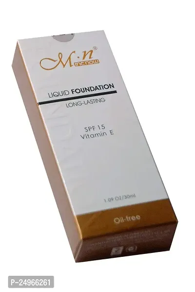 New Me Now Liquid Foundation Long Lasting Spf 15 Vitamin E Oil-Free, 30 ml-thumb2