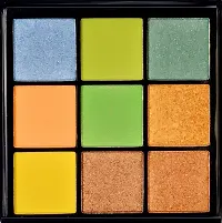 IGOODCO Secret 9 Pigmented colors Eyeshadow Palette with 2 Color Highlighter + 2 Blush |Long wearing and Easily Blendable Eye  Face makeup Palette | Matte, Shimmers and Metallic | (Shade - 01)-thumb3