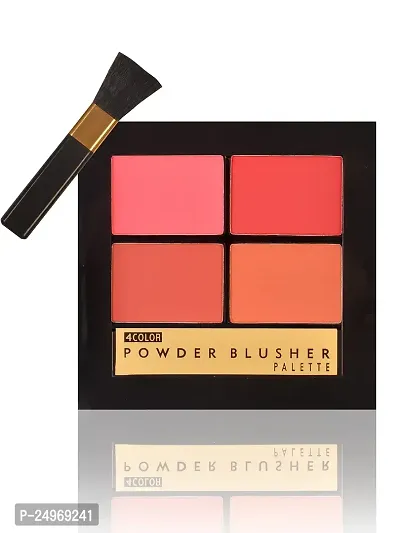 Blusher,Face Makeup Palette 4 Color Shade-03