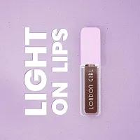 London Girl Liquid Lipstick for Women, Long Lasting Matte Lipstick, Transfer Proof and Waterproof, Lasts Up to 12 Hours (01 Oxford - Chocolate)-thumb4