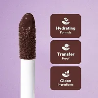 London Girl Liquid Lipstick for Women, Long Lasting Matte Lipstick, Transfer Proof and Waterproof, Lasts Up to 12 Hours (01 Oxford - Chocolate)-thumb3
