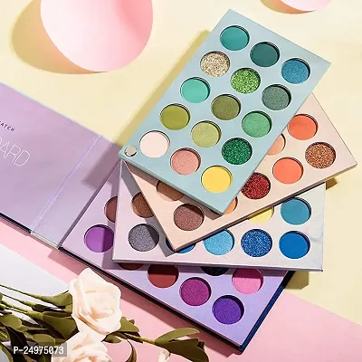 Seyblush Beauty Color Board Eyeshadow Palette Eyes Shadow 60 Color Makeup Palette Eye Make Up High Pigmented Professional Eye Shadow Mattes and Shimmers Long Lasting Waterproof-thumb5