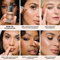 Liquid Highlighter For Face Makeup | Illuminating Liquid Highlighter face highlighter | body Highlighter | Original+Blossom+Glow+Shine | PACK OF 4-thumb2