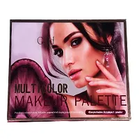 Eyeshadow Palette 45 Colors Makeup Kit Matte and Shimmery Finish Eye Shadow | 6 Color - Highlighters, Contour, Blush Powder | All In One Makeup Pallet-thumb3