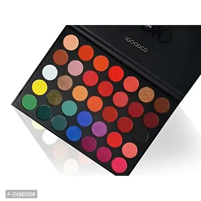 Eyeshadow Palette 35 Colors Mattes  Shimmers High Pigmented Color Palette 35 g (Multicolor)