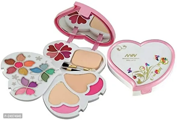 Makeup kit for women all in one Makeup Kit - Eyeshadow With Brush, Contour, Highlighter, Lip Colors, Eyebrow Powder, Blusher-thumb0