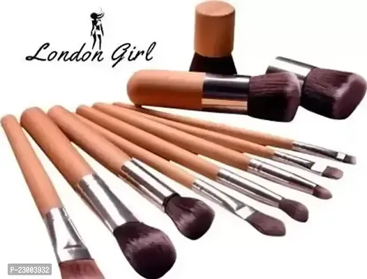 Useful Professional Makeup Brush Set Pack Of 11-thumb0