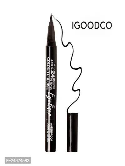 IGOODCO Eyeliner Long Lasting 24HR 1.6 ml-Black-thumb0