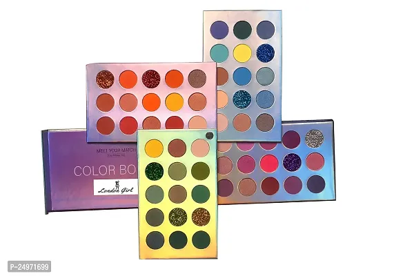 Eyeshadow Palette 60 Colors Mattes And Shimmers High Pigmented Color Board Palette 60 g-thumb0