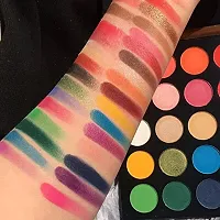 Eyeshadow Palette 35 Colors Mattes  Shimmers High Pigmented Color Palette 35 g (Multicolor)-thumb2