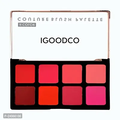 IGOODCO Angel Rose Ultra Blusher,Face Makeup Palette 8 Multi Color 01-thumb0