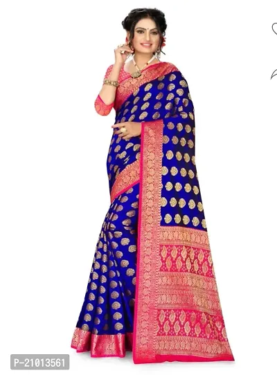 Elegant Jacquard Saree with Blouse piece