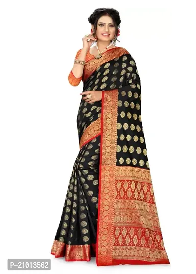 Elegant Jacquard Saree with Blouse piece