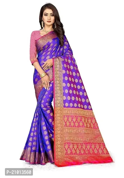 Elegant Jacquard Saree with Blouse piece