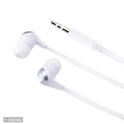 Stylish In-ear Wired 3.5 MM Single Pin Headphones With Microphone