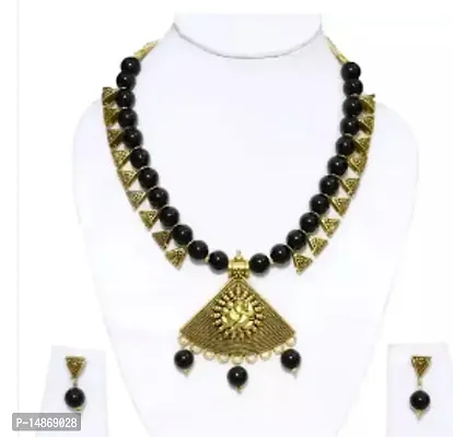 Trendy Multicoloured Alloy Jewellery Set For Women