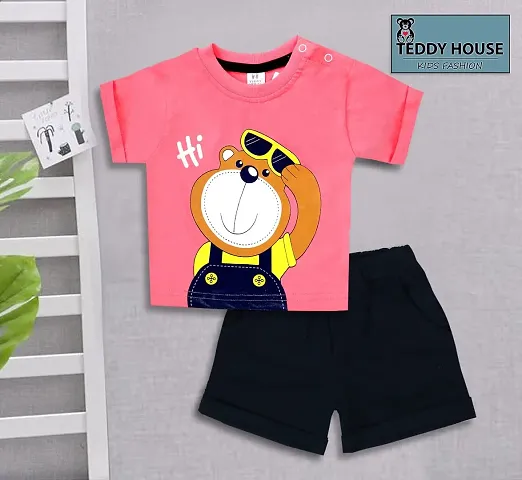 Fabulous Blend T-Shirts with Shorts For Boys