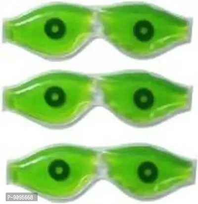 Aloe vera Cooling Gel Relaxing Eye Mask for dark Circles Dry Eyes tired Eyes  (1 ml) Pack of 3
