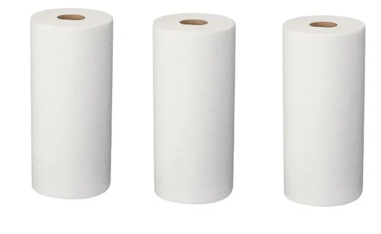 Premium Quality White Toilet Tissue Paper Roll 3 ply Pack of 3