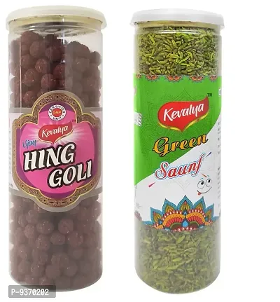Hing Goli  Green Sounf  Digestive  Mouth freshner Churan(Pack of 2)(200gm each)-thumb0