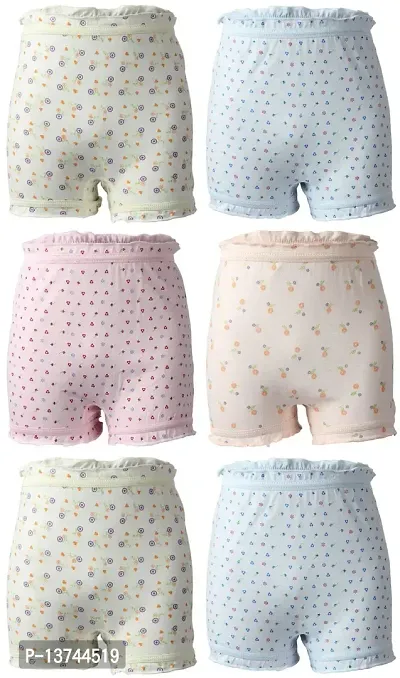 BODYCARE Printed Unisex Bloomer Pack of 6 Multicolour