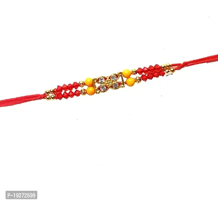 KANHA HANDICRAFT Rakhi Set for Brother Sister,raksha Bhai rakhi Bandhan, rakhi set for Bhaiya Bhabhi Toon Stone Rakhi Dora rakhi Brother Bracelet Rakhi Set For Bhaihellip;-thumb2