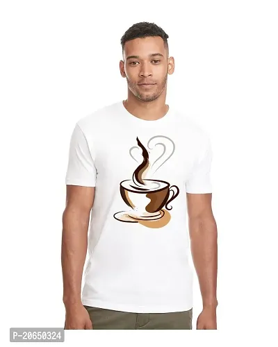 Reliable Cotton Blend Round Neck T-Shirt For Men