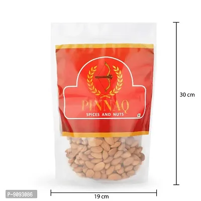 Pinnaq Spices And Nuts Dry Fruits American Almonds Badam Giri -150Gms