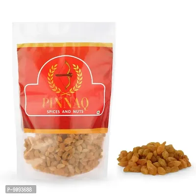 Pinnaq Spices And Nuts Dry Fruits Premium Seedless Raisins (Silver) Raisins Kishmish Small-150Gms-thumb2