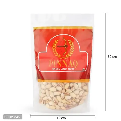 Pinnaq Spices And Nuts Dry Fruits Roasted and Salted Pistachios 450 gm (Gold) Pistachios