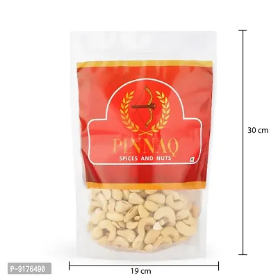 Pinnaq Spices And Nuts Cashews Dry Fruits Cashews Nuts Kaju 400 no -450Gms-thumb0