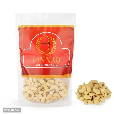 Pinnaq Spices And Nuts Cashews Dry Fruits Cashews Nuts Kaju Crispy  Plain 240 no -150Gms