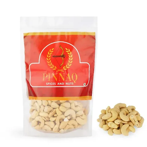 Pinnaq Spices And Nuts Cashews Dry Fruits Cashews Nuts Kaju Crispy  Plain 240 no -750Gms