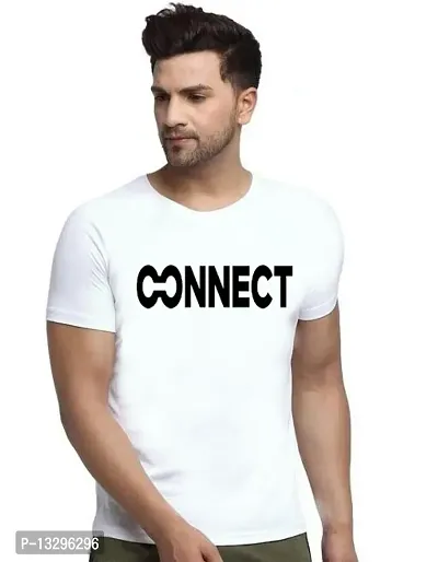 BQF MENS ROUND NECK PRINTED TSHIRT-SELF DESIGN